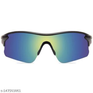 Cricket Goggles Mirrored UV400 Lenses Men Sports Men's Sunglasses Combo  Pack of 2(Black-red, Yellow) 