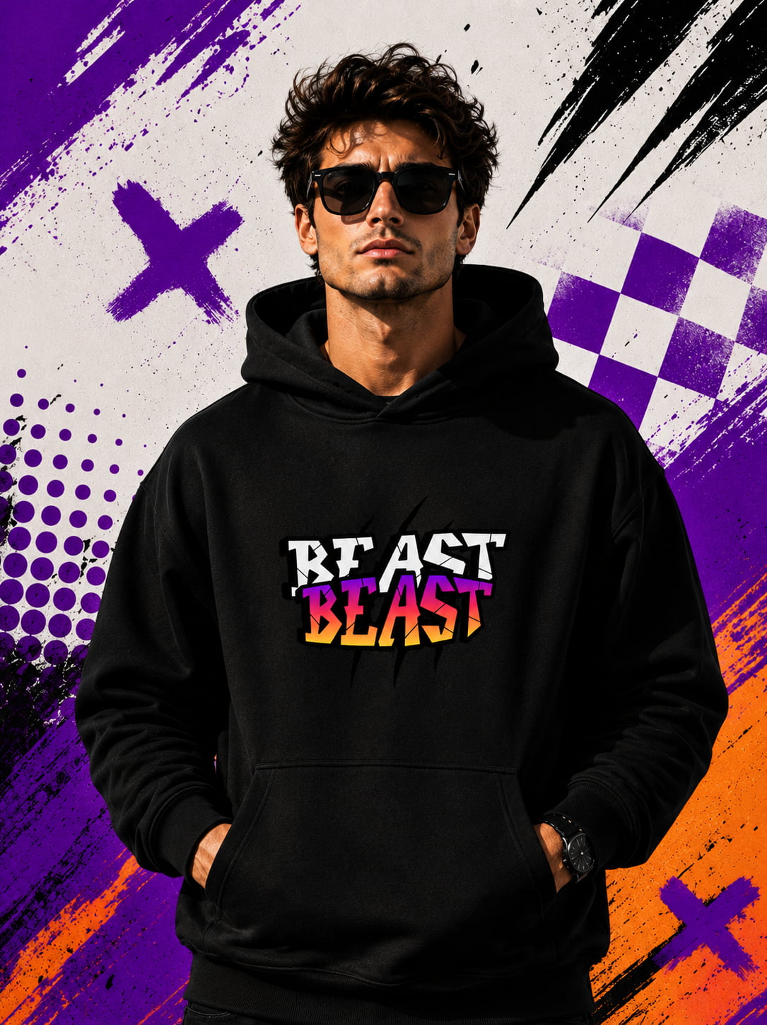 PlayersKart Diamond Comfort Hoodie – 300 GSM Premium Streetwear