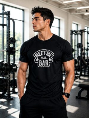 Alternative view of DryFit Gym Printed Tees