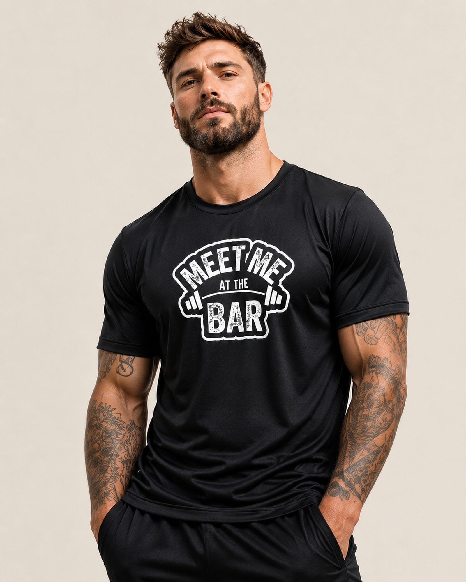 DryFit Gym Printed Tees
