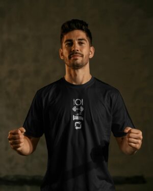 Alternative view of Playerskart Gym Printed Tees