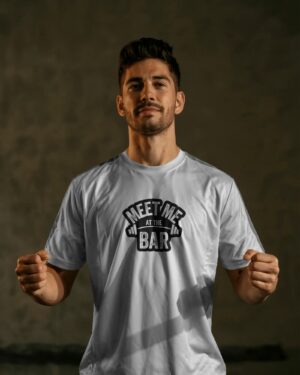 Alternative view of Playerskart Gym Printed Tees