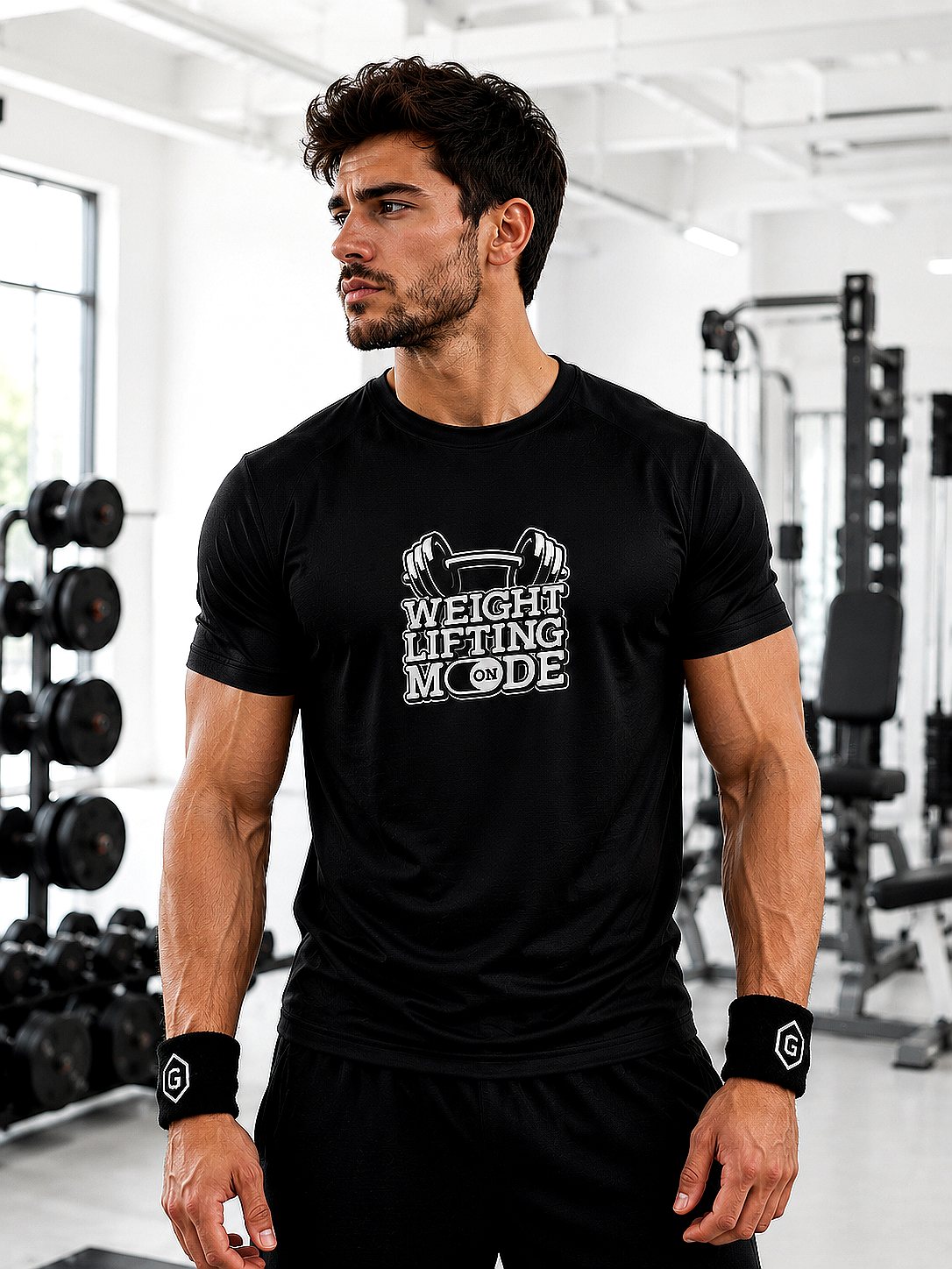 DryFit Gym Printed Tees - Image 3