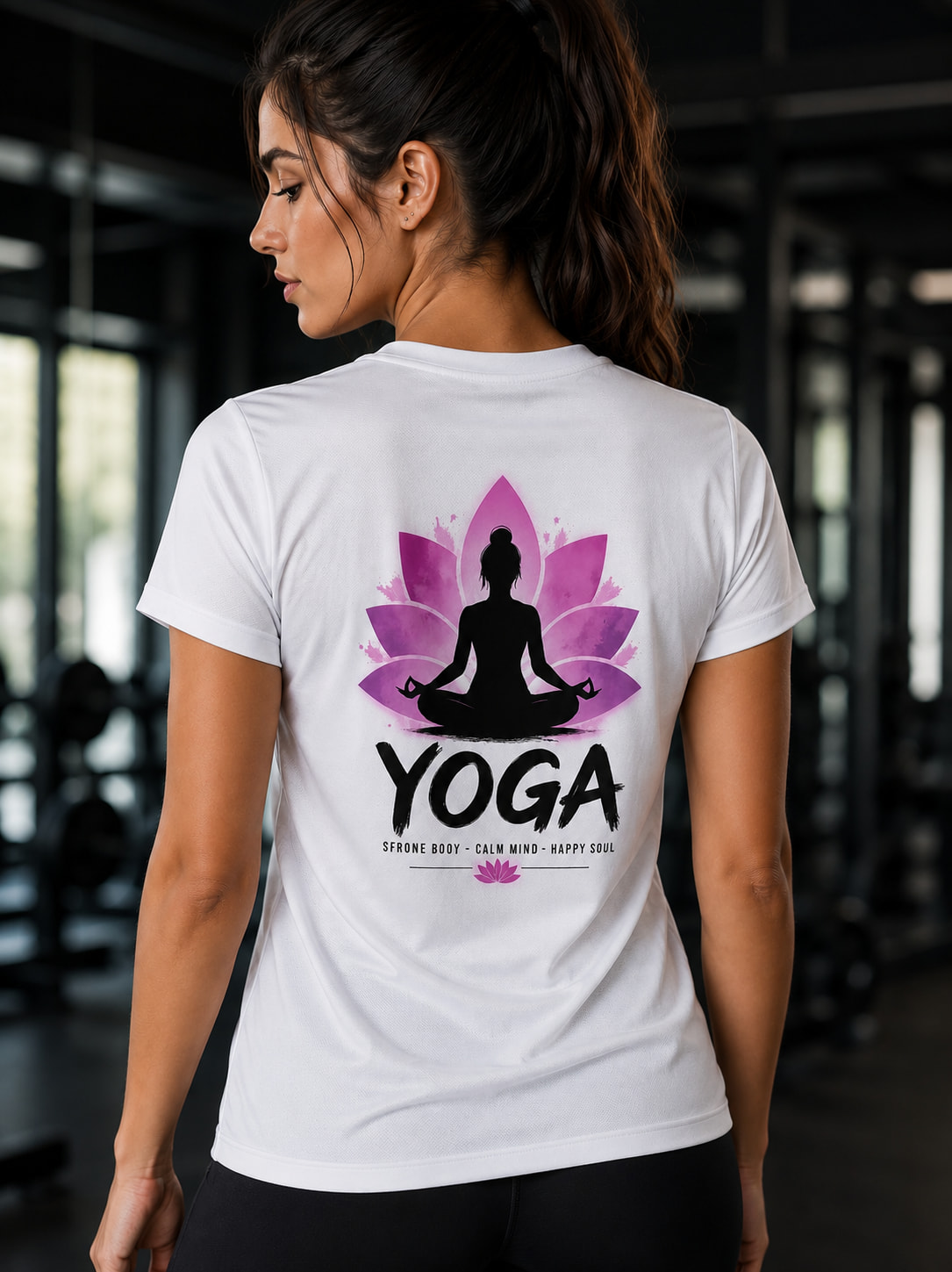 DryFit Yoga Printed Tees