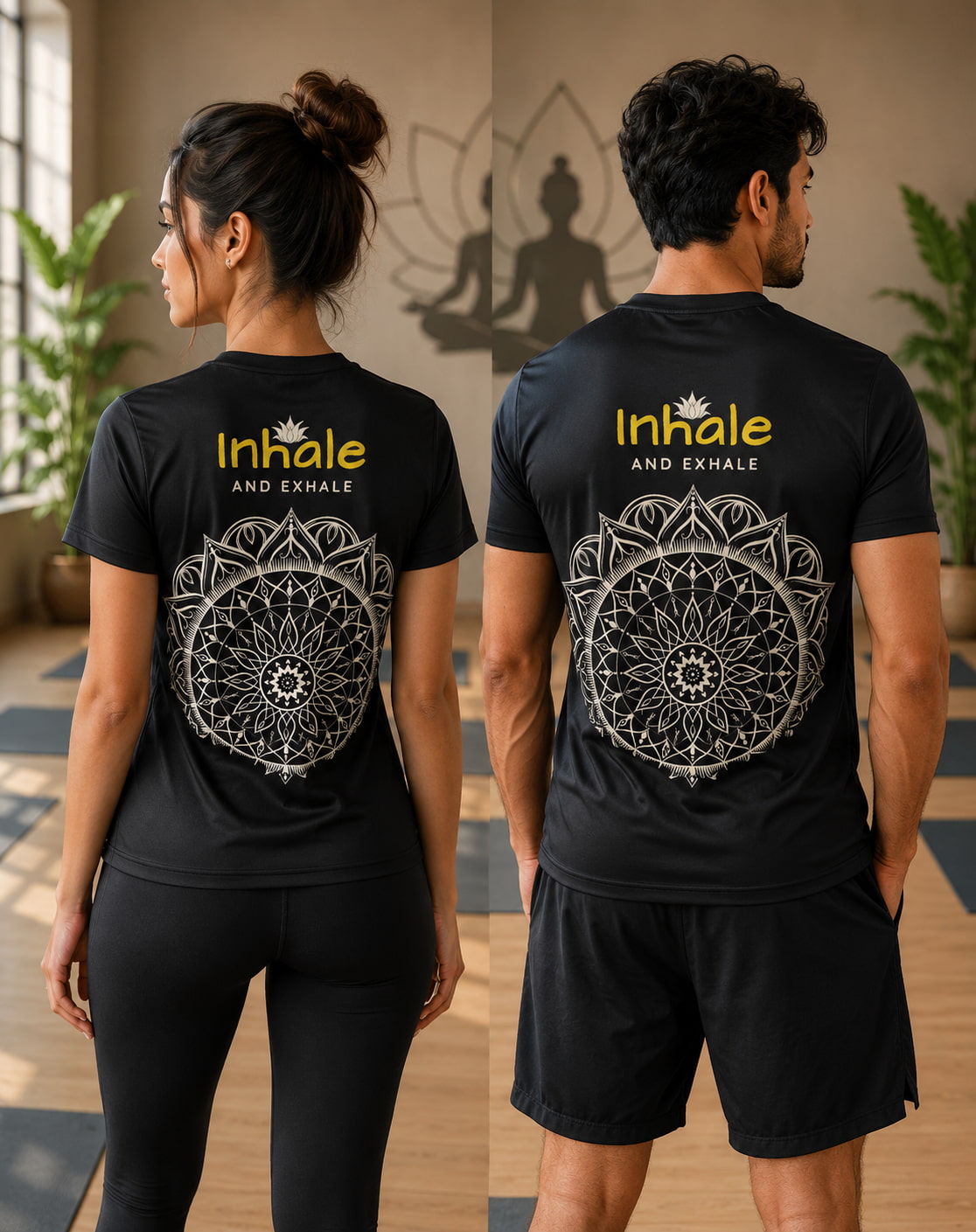 DryFit Meditation Printed Tees
