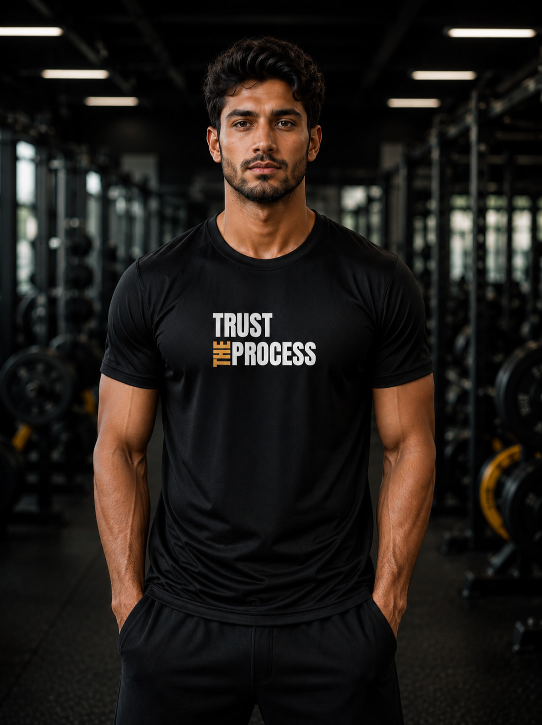 DryFit Gym Printed Tees