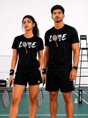 DryFit Badminton Printed Tees