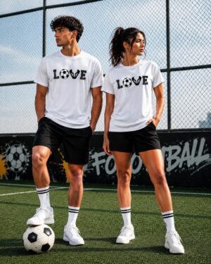 DryFit Football Printed Tees