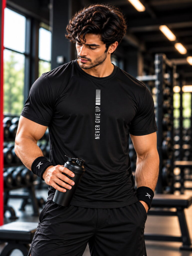 DryFit Gym Printed Tees