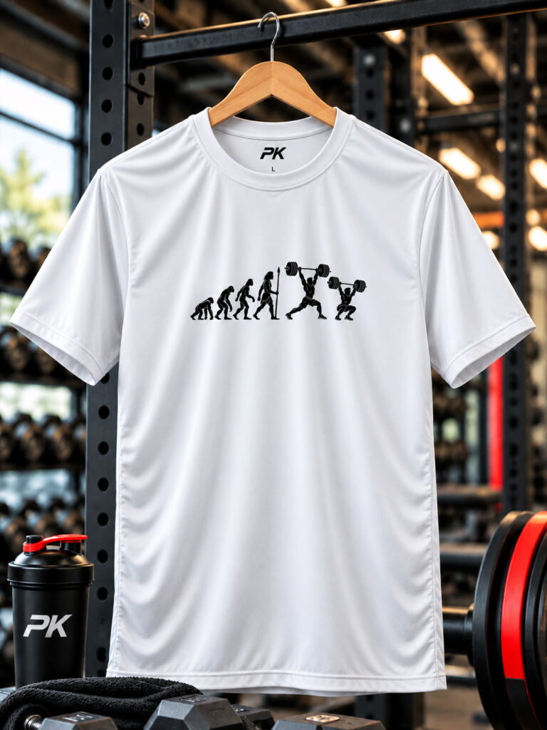 DryFit Gym Printed Tees